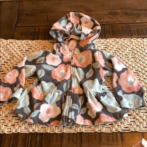 Carter's 3 piece outfit EUC size 12 months fleece - Picture 3 of 3